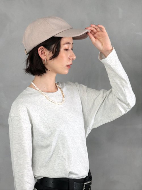 ドロー/DRAW ウール混メルトン キャップ （ユニセックス）