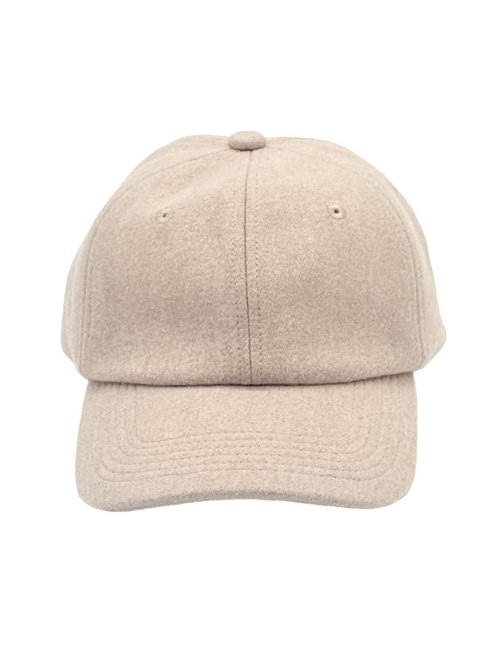 ドロー/DRAW ウール混メルトン キャップ （ユニセックス）