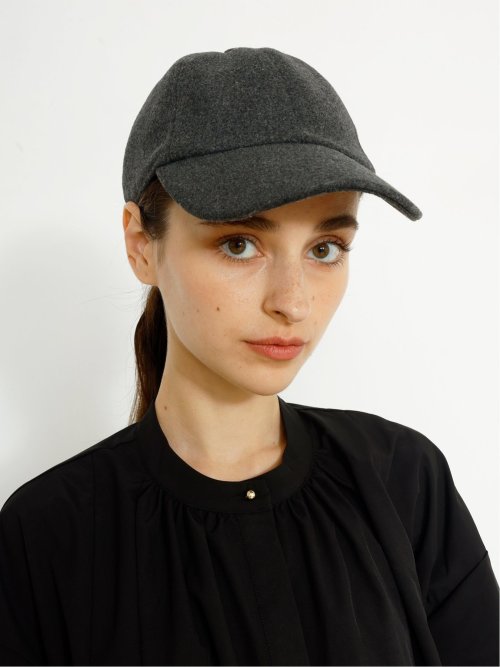 ドロー/DRAW ウール混メルトン キャップ （ユニセックス）