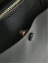 前ポケット付き トートバッグ A4対応