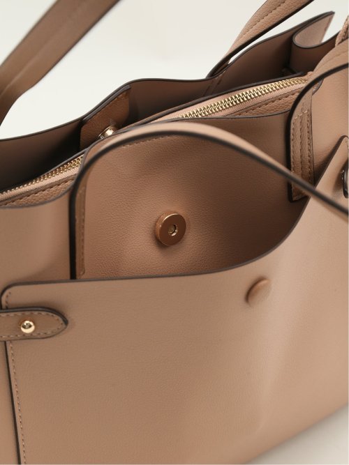 前ポケット付き トートバッグ A4対応