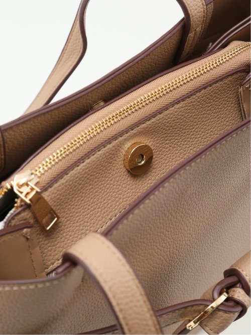 結びベルトデザイン 2WAYトートバッグ A4対応