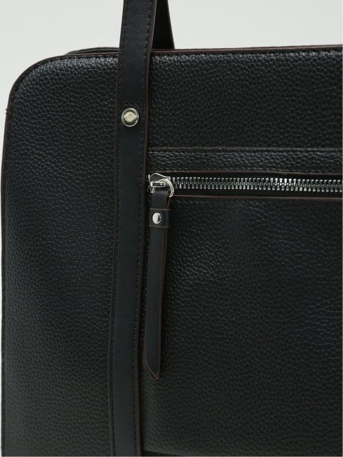 ファスナーポケット付き トートバッグ A4対応