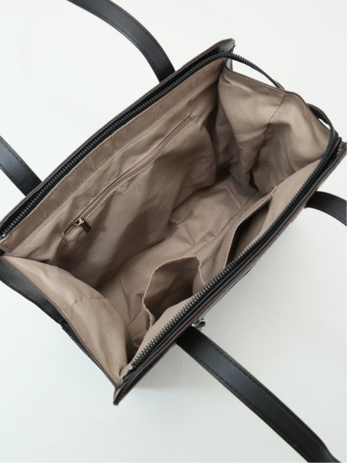 ファスナーポケット付き トートバッグ A4対応