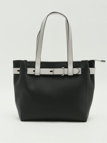 配色ベルトデザイン トートバッグ A4対応