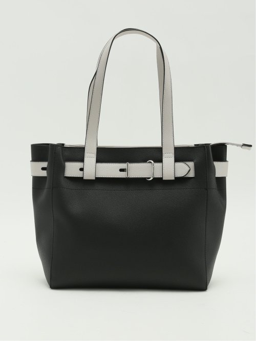 配色ベルトデザイン トートバッグ A4対応