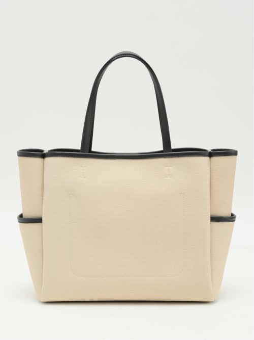 配色キャンバス風 2WAYトートバッグ A4対応