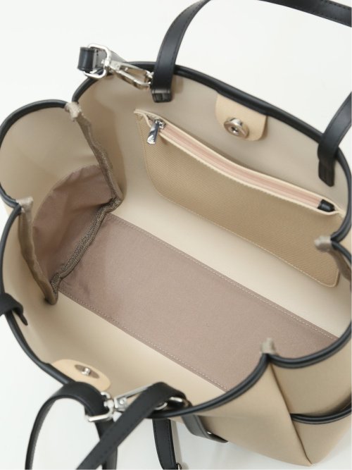 配色キャンバス風 2WAYトートバッグ A4対応