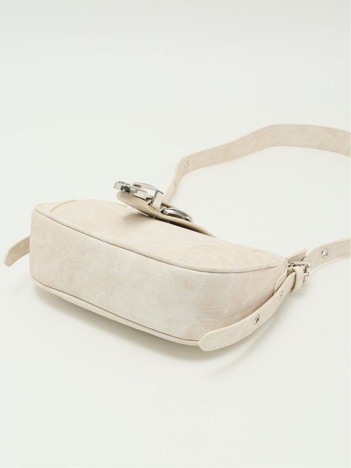 デニム風 ショルダーバッグ