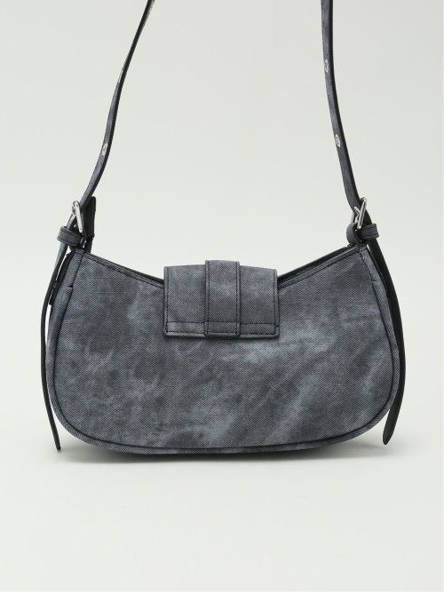 デニム風 ショルダーバッグ