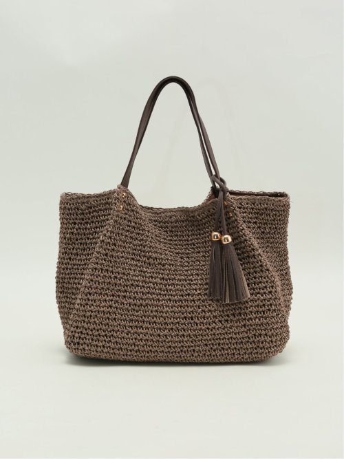 タッセル付き トート バッグ A4対応