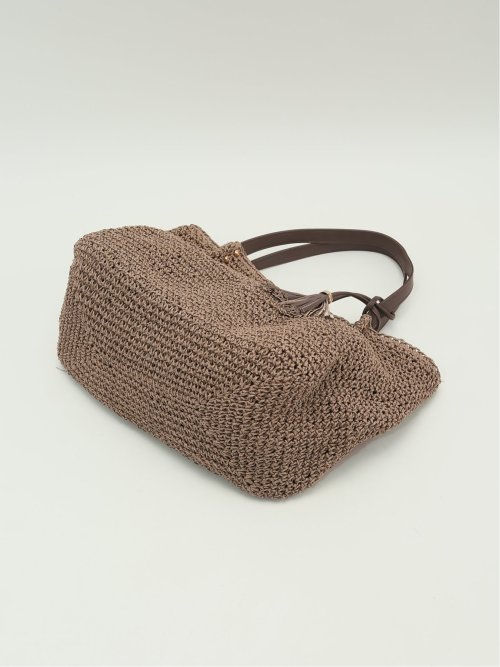 タッセル付き トート バッグ A4対応