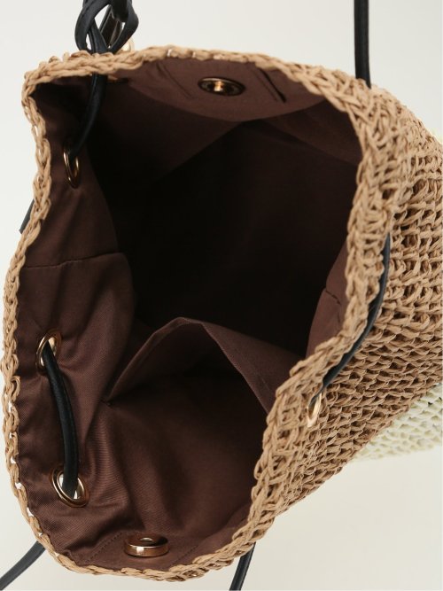 タッセル付 ショルダーバッグ