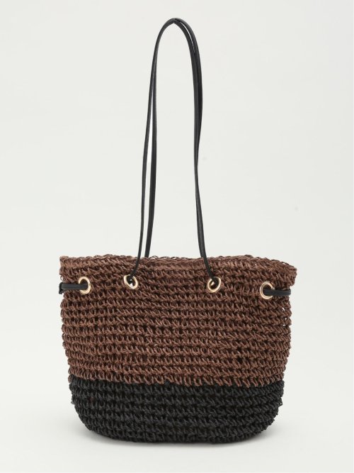 タッセル付 ショルダーバッグ