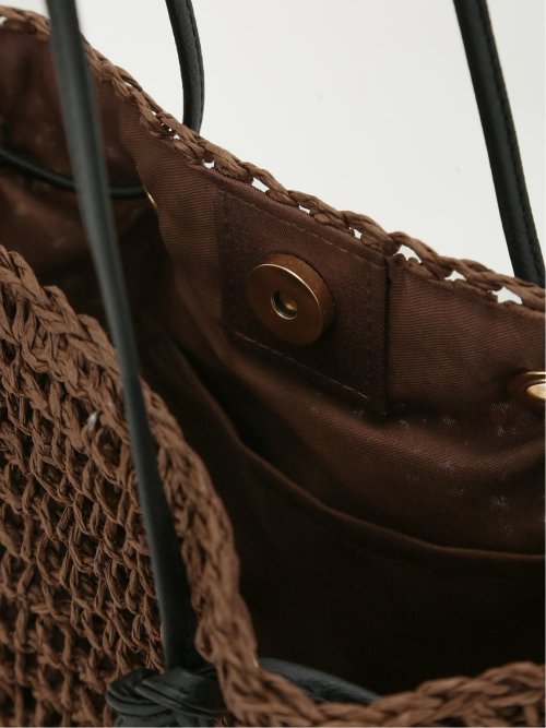 タッセル付 ショルダーバッグ