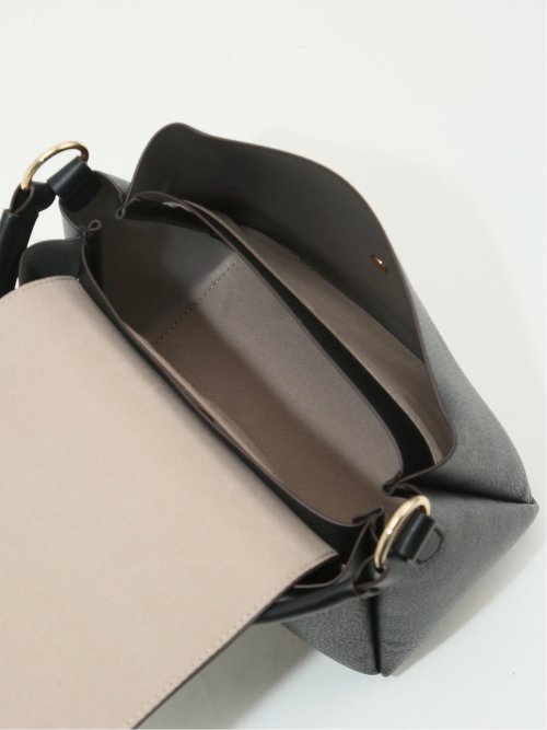2WAY フラップ ハンドバッグ