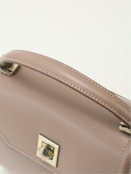 角ひねり金具付き 2WAYハンドバッグ