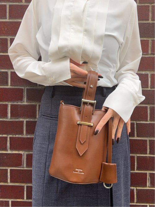 ドロー/DRAW ベルテッド バケット バッグ スモール