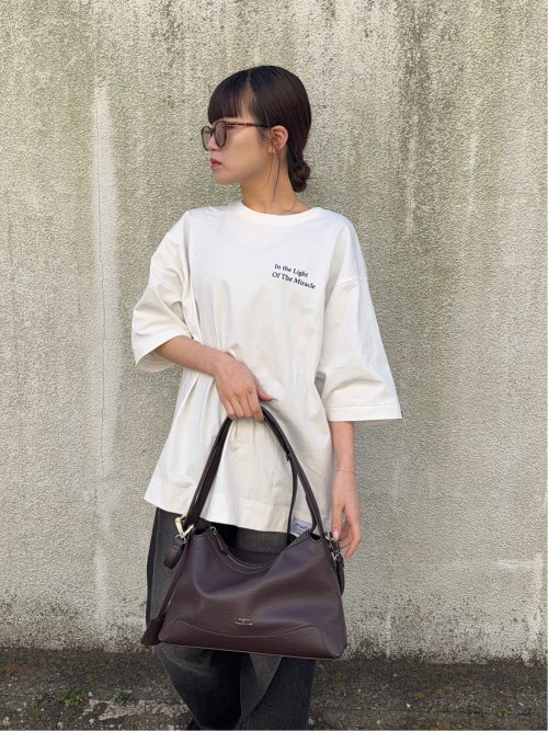 ドロー/DRAW ワンハンドル ショルダーバッグ Belted Hand bag