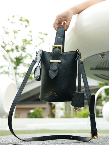 ドロー/DRAW ベルトデザイン ワンハンドル 2WAYバッグ