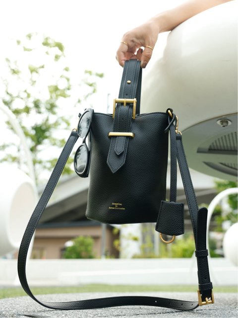 BELTED BUCKET BAG SMALL