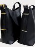 BELTED BUCKET BAG LARGE