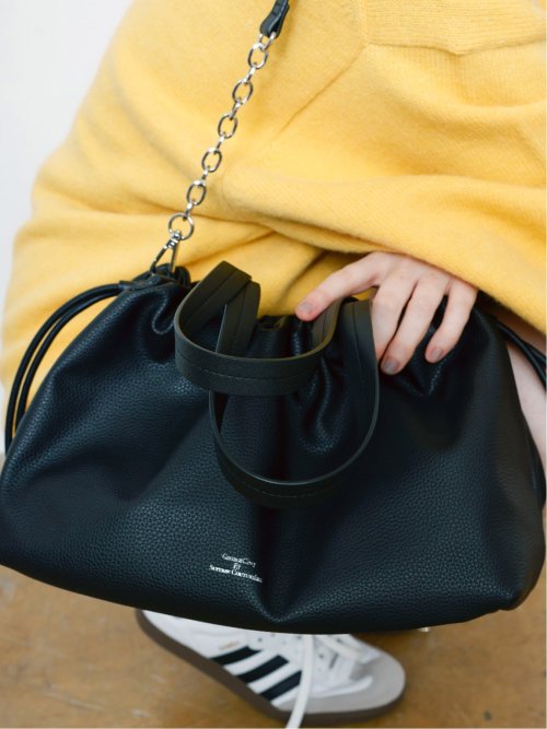 ドロー/DRAW 巾着 ショルダーバッグ