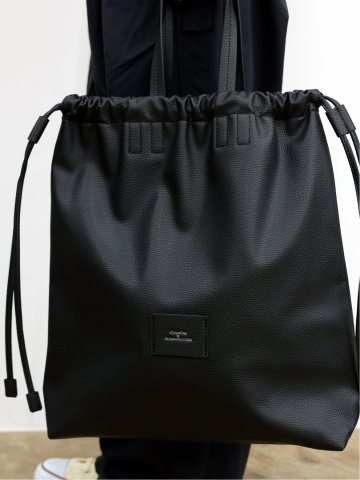 ドロー/DRAW 巾着 ショルダーバッグ A4対応 （ユニセックス）