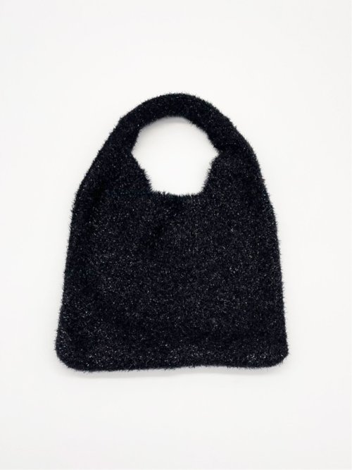 ドロー/DRAW ラメニット ミニバッグ