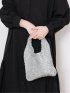Lame Knit Mini Bag / ラメニット ミニバッグ