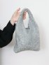 Lame Knit Mini Bag / ラメニット ミニバッグ