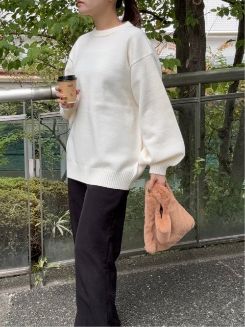 ドロー/DRAW ふわふわ マルシェバッグ