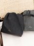 DRAWSTRING BAG SMALL 【nubuck】
