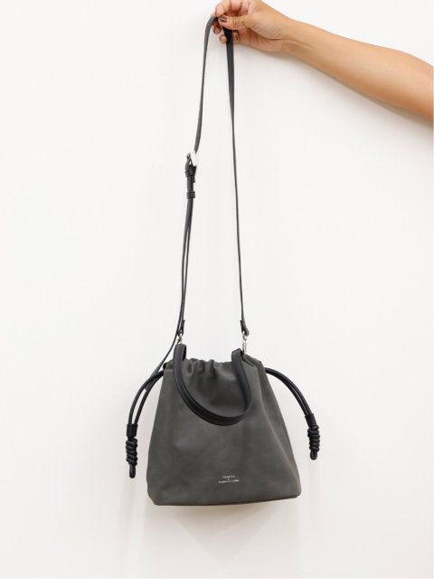 DRAWSTRING BAG SMALL 【nubuck】