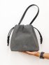 DRAWSTRING BAG SMALL 【nubuck】