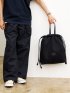 ドロー/DRAW 巾着 ショルダーバッグ A4対応 （ユニセックス）