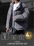 DRAW LIMITED EDITION SET【2WAY仕様 中綿ブルゾン入り】color：グレー